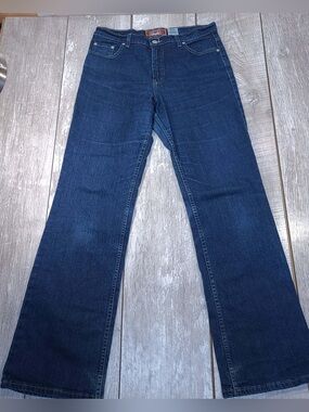Santana Classic Women's Dark Blue Straight-Leg Jeans size 30 made in Canada